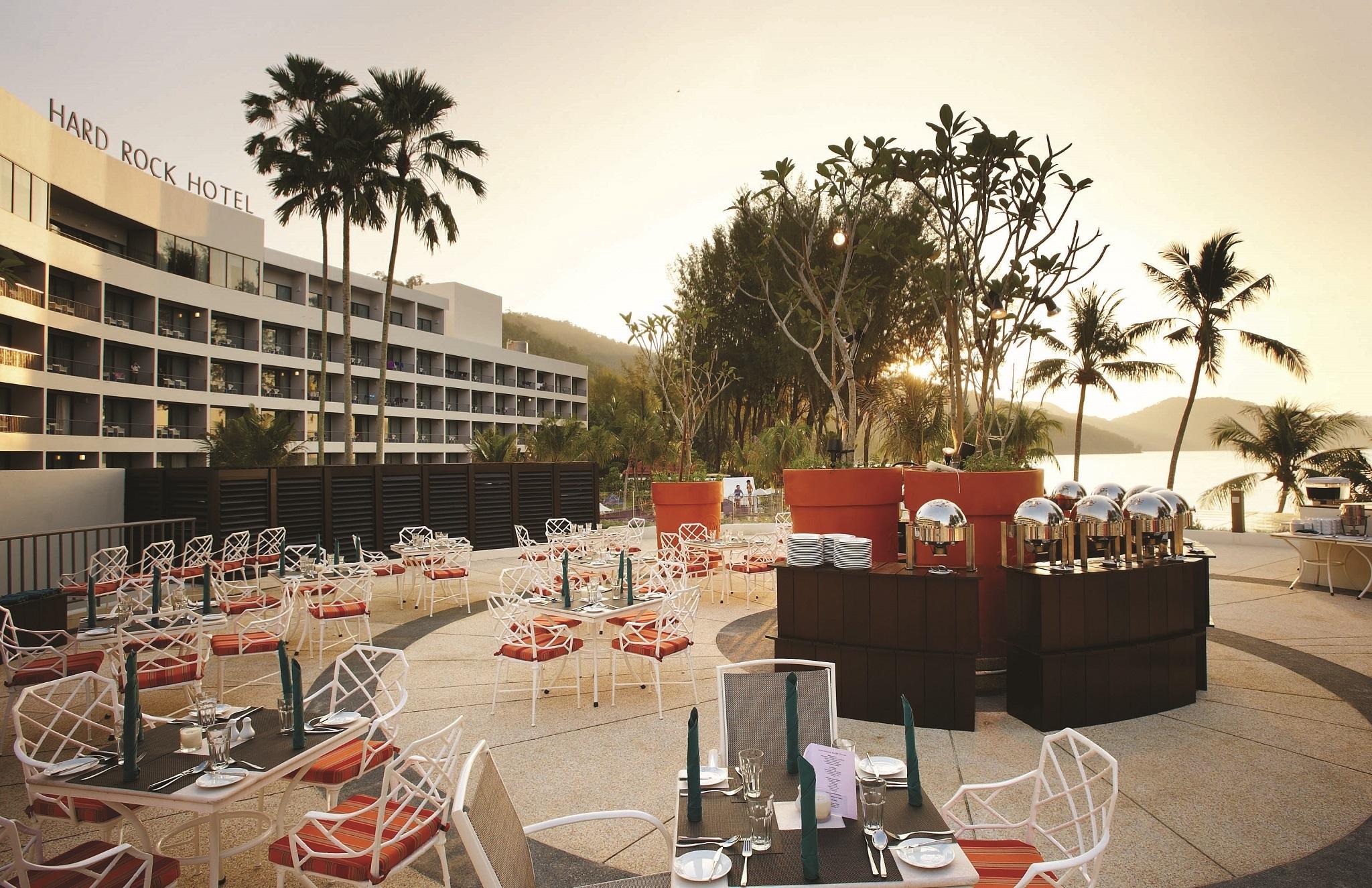 Hard Rock Hotel Penang Batu Ferringhi Restaurante foto The Beach Club